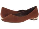 Rockport Total Motion Adelyn Ballet (almond Suede) Women's Dress Flat Shoes
