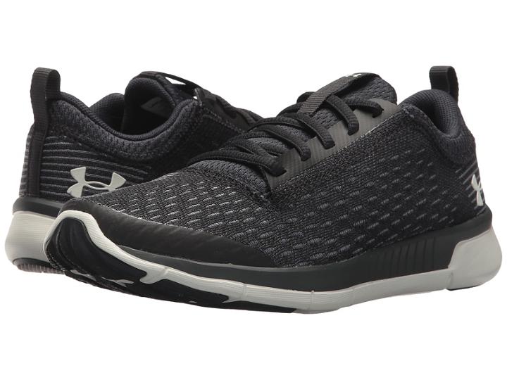 Under Armour Kids Ua Bgs Lightning 2 (big Kid) (black/green Dawn/metallic Silver) Boys Shoes