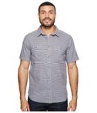 Mountain Hardwear Great Basin Short Sleeve Shirt (shark) Men's Short Sleeve Button Up