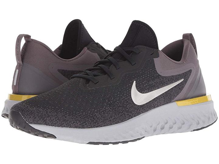 Nike Odyssey React (black/metallic Pewter/thunder Grey) Men's Running Shoes