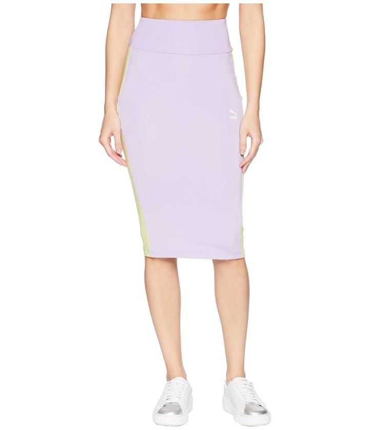 Puma Pencil Skirt (purple Rose) Women's Skirt