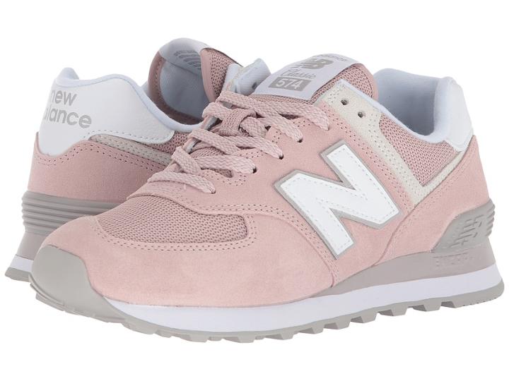 New Balance Classics Wl574v2 (rose/overcast) Women's Running Shoes