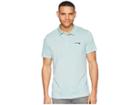 Rip Curl New Age Vapor Cool Polo (aqua) Men's Short Sleeve Button Up
