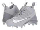 Nike Kids Alpha Huarache 6 Lacrosse (little Kid/big Kid) (wolf Grey/white/cool Grey) Kids Shoes