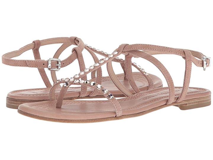 Kennel & Schmenger Elle Strap Sandal (rosette Suede) Women's Sandals