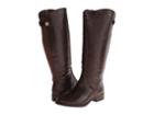 Steven Sady Wide Calf (brown Leather) Women's Zip Boots