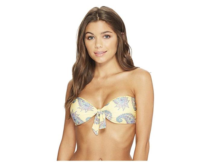 Isabella Rose Little Havana Bandeau Bikini Top (multi) Women's Swimwear