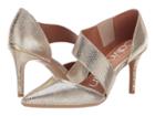 Calvin Klein Gella (soft Gold/natural Shiny Lizard) High Heels