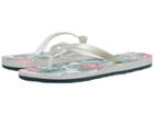 Roxy Kids Tahiti Vi (little Kid/big Kid) (silver/lagoon) Girls Shoes