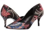Charles By Charles David Addie (black Floral) Women's Shoes