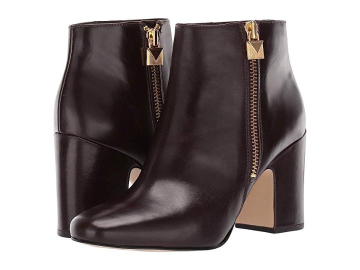 Michael Michael Kors Sheila Bootie (nutmeg) Women's Shoes