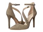 Jessica Simpson Castana (olive Taupe Luxe Kid Suede) High Heels