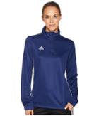 Adidas Core 18 Training Top (dark Blue/white) Women's Clothing