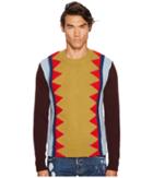 Dsquared2 Mountain Hiking Sweater (ochre/red/blue) Men's Sweater
