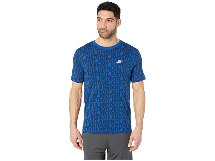 Nike Nsw Tee 2 (indigo Force/white) Men's T Shirt