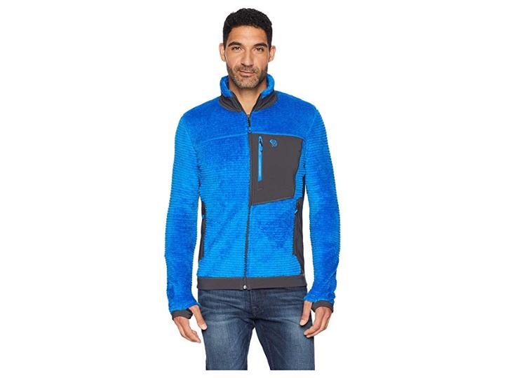 Mountain Hardwear Monkey Mantm Jacket (altitude Blue) Men's Fleece