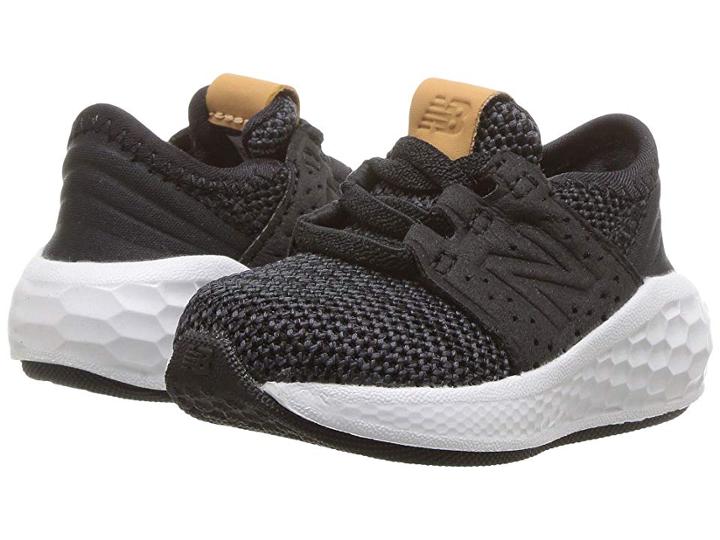 New Balance Kids Kvcrzv2i Knit (infant/toddler) (black/magnet) Boys Shoes