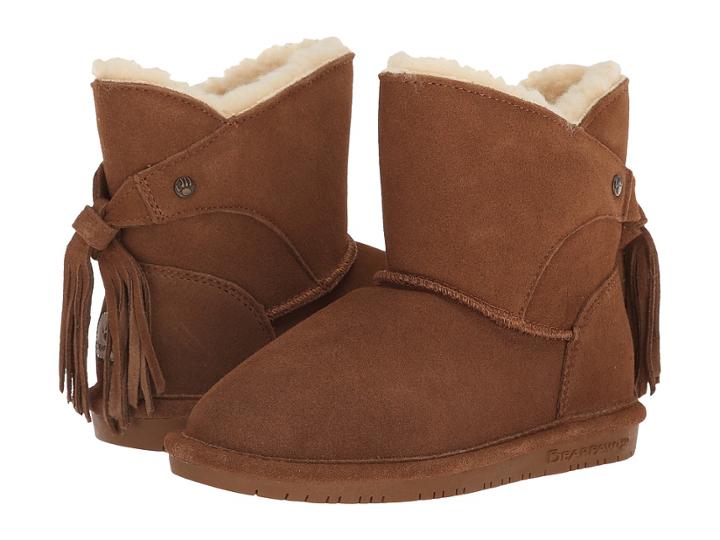 Bearpaw Kids Mia (little Kid/big Kid) (hickory) Girls Shoes