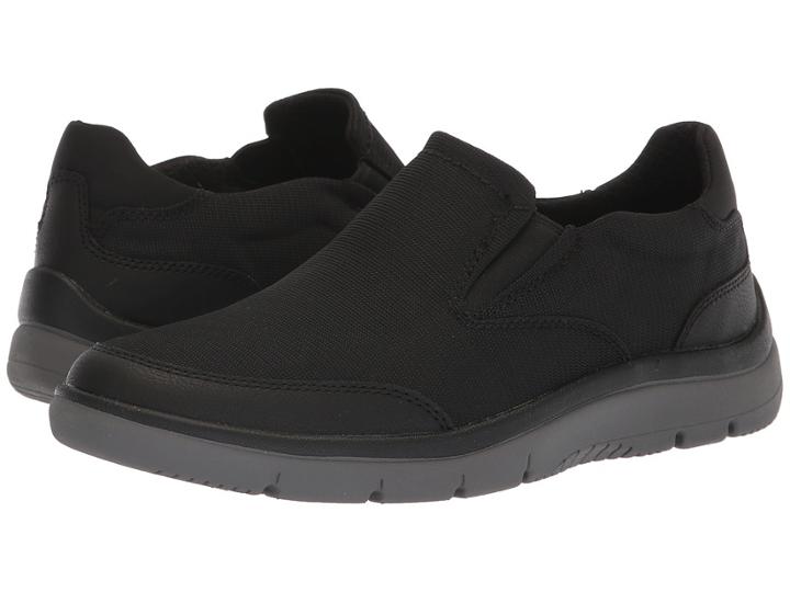 Clarks Tunsil Step (black Mesh) Men's Shoes