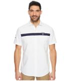 U.s. Polo Assn. Classic Fit Short Sleeve Sport Shirt (optic White) Men's Clothing