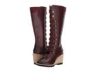 Sorel After Hours No-tongue Tall (redwood) Women's Lace-up Boots