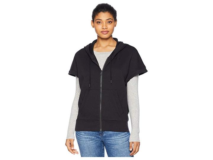 The North Face Train N Logo Short Sleeve Sweatshirt (tnf Black) Women's Sweatshirt
