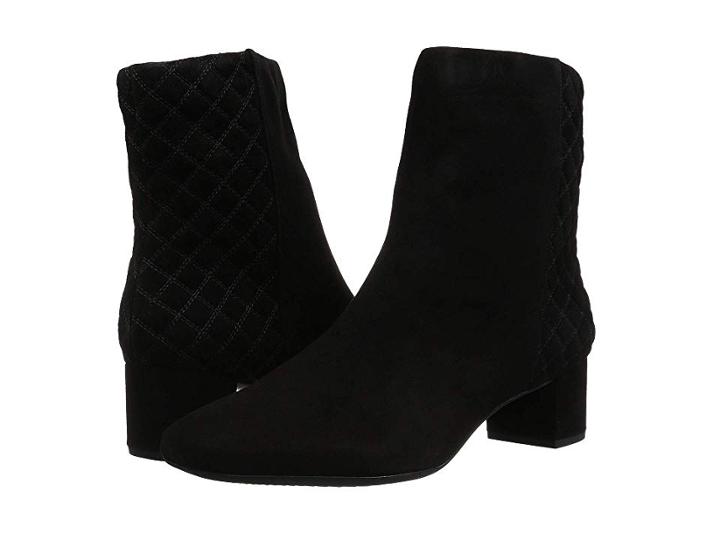 Clarks Tealia Luck (black Suede) Women's  Boots