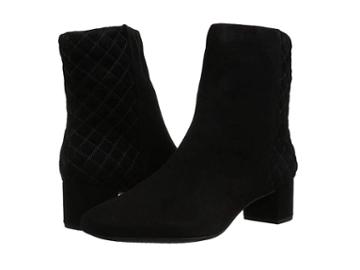 Clarks Tealia Luck (black Suede) Women's  Boots