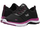 Ryka Fierce (black/iron Grey/vivid Berry) Women's Walking Shoes