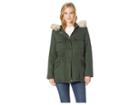 Cupcakes And Cashmere Angelique Searling Lined Coat (army) Women's Coat
