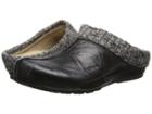Aetrex Krista Clog Sweater Rim (black) Women's Clog Shoes