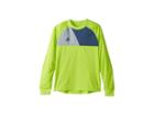 Adidas Kids Assita 17 Goalkeeper Jersey (little Kids/big Kids) (solar Slime/night Marine/light Grey) Boy's Long Sleeve Pullover