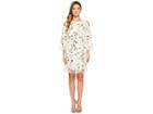 Marchesa Embroidered Tunic With Sequins And Beads (ivory) Women's Dress