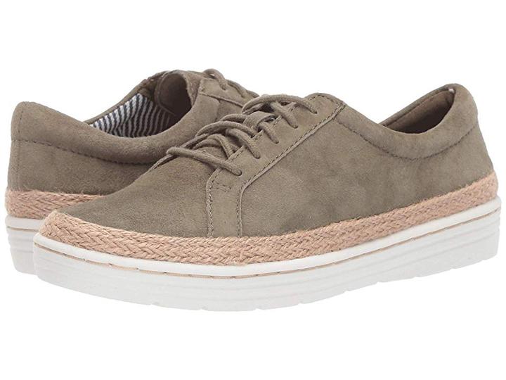 Clarks Marie Mist (olive Nubuck) Women's Shoes