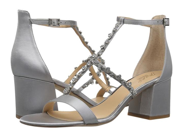Jewel Badgley Mischka Alamea (silver) Women's Shoes