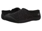 Keen Howser Slide Wool (black Knobby/steel Grey) Women's Slide Shoes