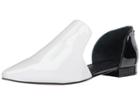 Calvin Klein Edona (white/black Patent) Women's Shoes