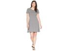 Toad&co Windmere Short Sleeve Dress (smoke Lean Stripe) Women's Dress