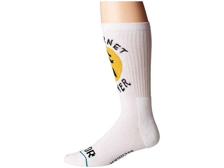 Stance Bummer (white) Men's Crew Cut Socks Shoes