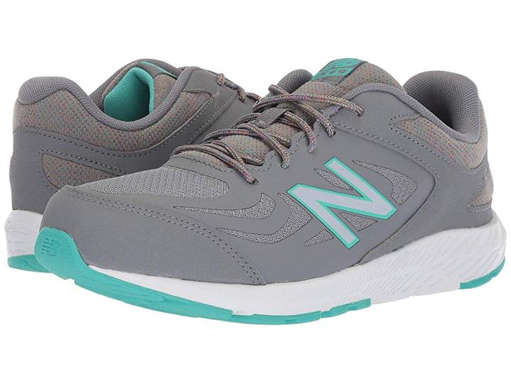 New Balance Kids Kj519v1y (little Kid/big Kid) (gunmetal/aquarius) Girls Shoes