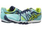 Asics Hyper Rocketgirl Xc (aruba Blue/neon Lime/poseidon) Women's Track Shoes