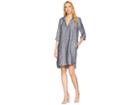 Elliott Lauren Linen Shirtdress (charcoal) Women's Dress