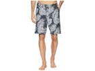 Tommy Bahama Cayman Palm Del Plaid Boardshorts (coal) Men's Swimwear