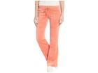 Juicy Couture Del Rey Velour Pants (dusty Terracotta) Women's Casual Pants
