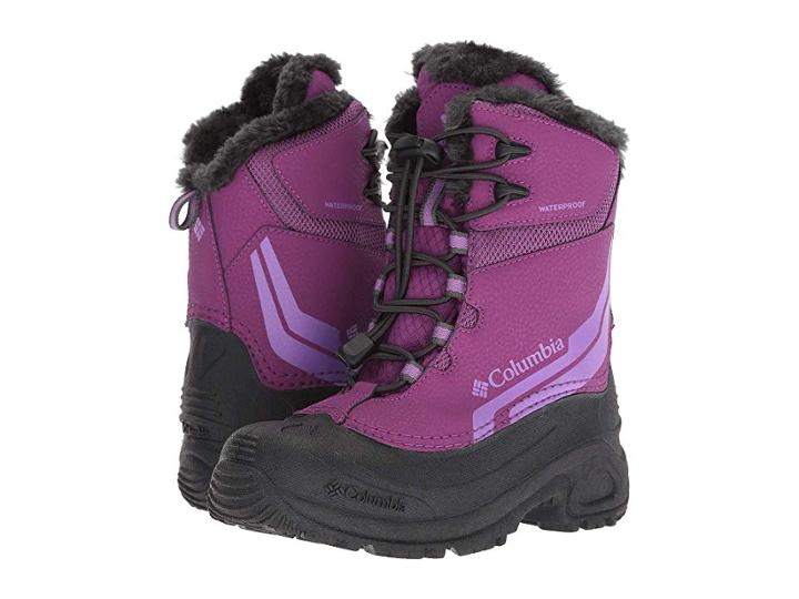 Columbia Kids Bugaboottm Iv (little Kid/big Kid) (plum/crown Jewel) Girls Shoes