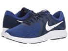 Nike Revolution 4 (midnight Navy/white/deep Royal Blue) Men's Running Shoes