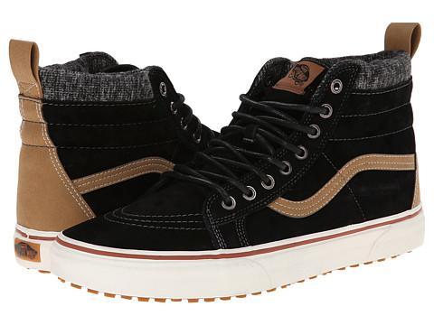 Vans Sk8-hi Mte ((mte) Black/tobacco Brown) Skate Shoes