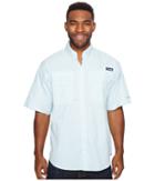Columbia Super Tamiamitm Short Sleeve Shirt (moxie Gingham) Men's Clothing