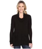Mod-o-doc Rayon Spandex Jersey Pullover Cowl Funnel Tunic (black) Women's Clothing