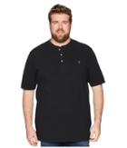 Polo Ralph Lauren Big Tall Featherweight Mesh Short Sleeve Knit (polo Black) Men's Clothing